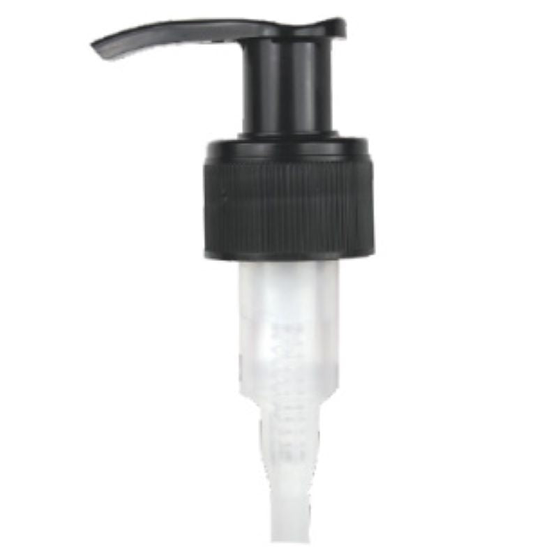 Black Pump top with twist lock- 24mm