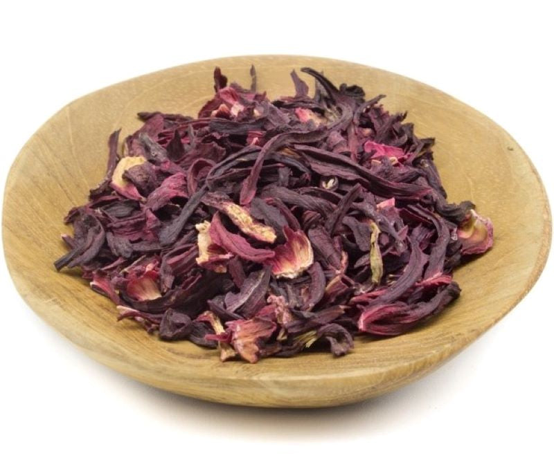 Hibiscus/rosella flowers (dried) - organic