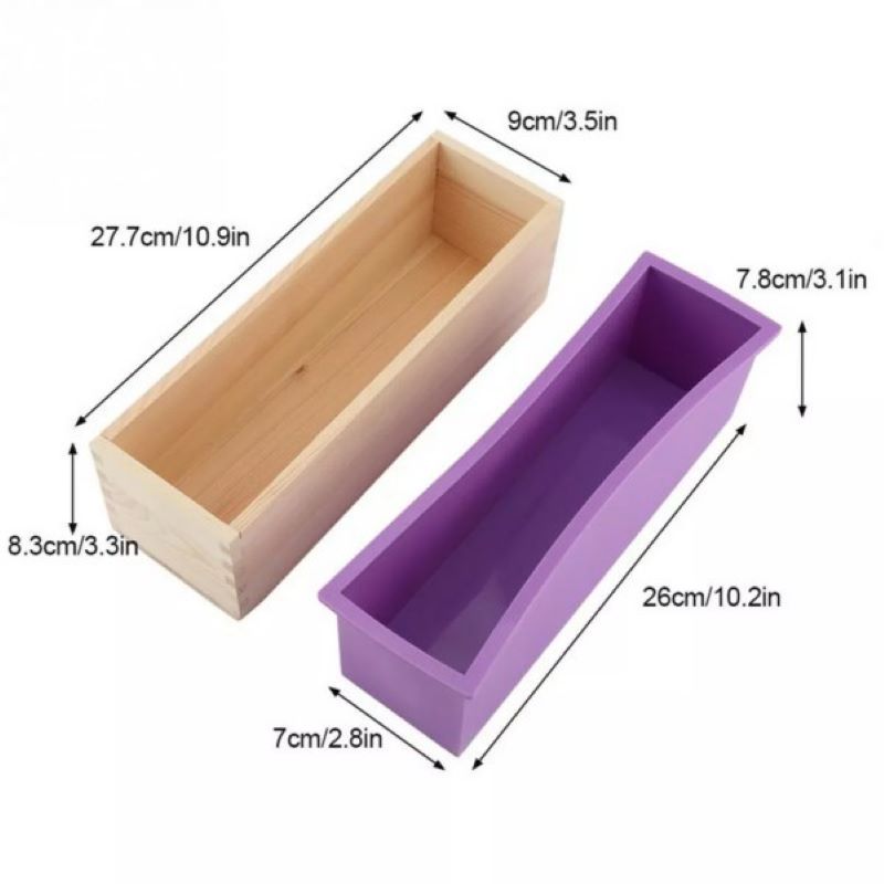Silicone log mould